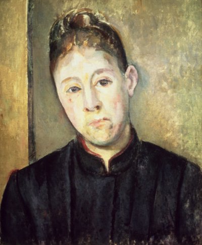 Portrait of Madame Cezanne by Paul Cézanne